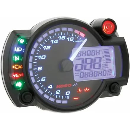 Toerenteller motorfiets Koso RX2N 18000tr/mn GP STYLE