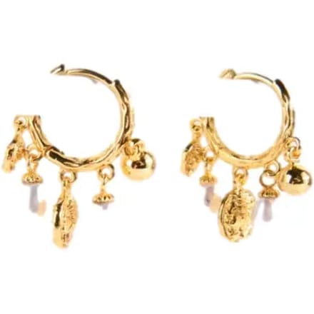 Oorbellen met decoratieve parels vrouw 24 Colours