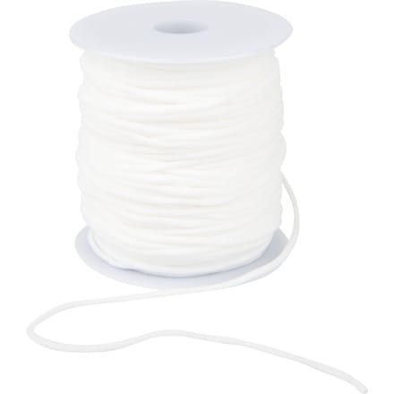 VBS Elastische band "2,5 mm", 50 m - Wit