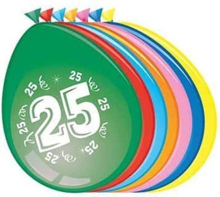 Ballonnen 25 jaar