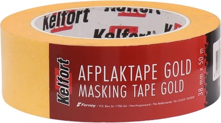 Kelfort Afplaktape Gold 38mm 50M - 1516609