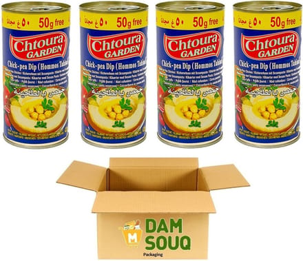 Multipak Chtoura Garden Hummus Tahini (4x 430 Gram)