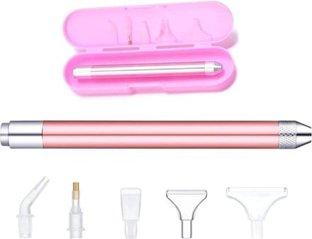 Finnacle - Diamond Painting Premium Pen Verlicht - 5 opzetstukken - Knutselen