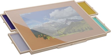 puzzelbord - 4 lades - opbergsysteem - verstelbaar - 1500 stukjes - puzzeltafel