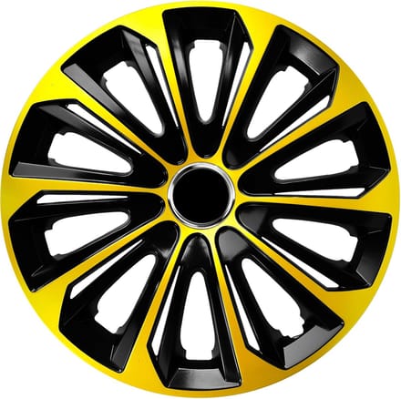 Universele wieldop 16'' NRM Extra Strong goud-zwart 1 stuk
