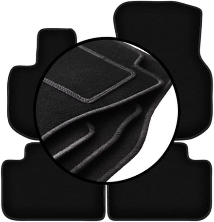 Complete set veloursmatten voor: BMW iX3 G08 SUV (2021-)