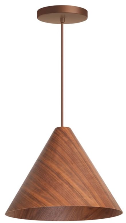 ETH Robin hanglamp E27 dia.330mm Walnut