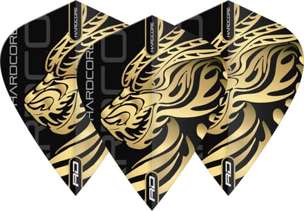 Red Dragon Jonny Clayton Hardcore Dragon Gold Kite - Dart Flights