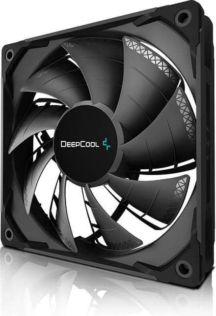 DeepCool TF120S 120mm High Performance PWM Fan, Hydro Bearing, High Airflow, High Static Pressure, Low Noise, L.S.P Cable