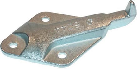 Tegenstuk treksluiting, 120 x 35mm, inklemming breedte 22mm