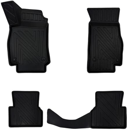 Rubbermatten Audi A7 2018-heden (complete set) - Premium carbonlook