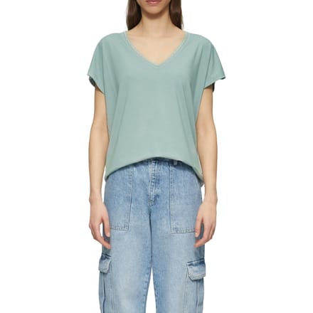 s.Oliver -qs T-shirts Green Größe: S | Hemden Outlet | Damen | Grün