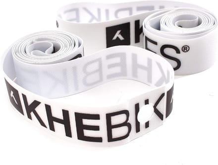 Lichtgewicht Velgband Paar 20 Inch BMX Fiets - Wit - 20mm Breed - Hoge Druk