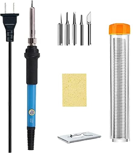 Geüpgraded Soldeerboutset met Instelbare Temperatuur en Accessoires voor Doe-Het-Zelf Projecten