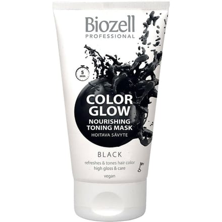 Biozell Color Glow Nourishing Toning Mask Black 150 ml