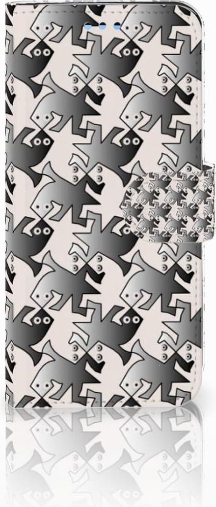 Samsung Galaxy S9 Telefoonhoesje met Pasjes Salamander Grey