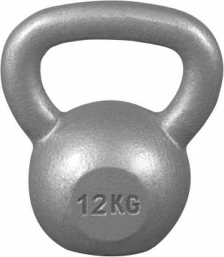 Gorilla Sports Kettlebell - Gewicht - Kettle Bell - Gietijzer - 12 kg