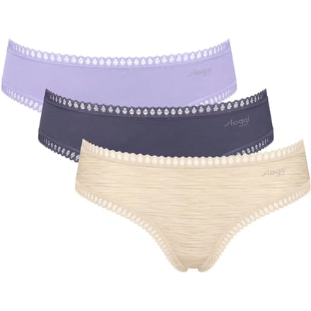 Damesslipjes Sloggi Go Crush Hipster (x3)
