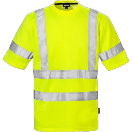 Fristads Hi Vis T-Shirt Klasse 3 7024 Thv - Hi-Vis geel - M