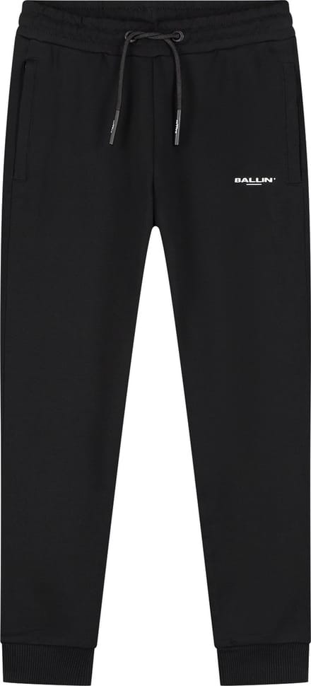 Ballin Amsterdam - Jongens Regular fit Pants Sweat - Black - Maat 12