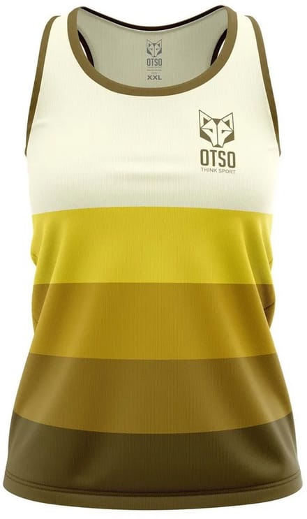 Otso Sleeveless T-shirt Geel M Vrouw