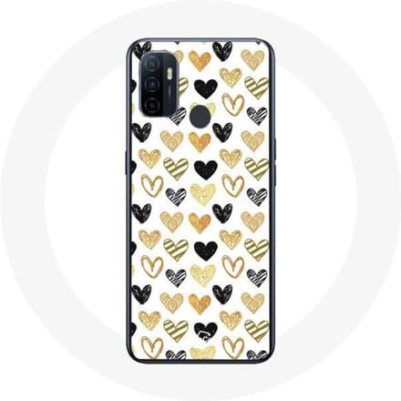 Oppo A53 Harten hoesje