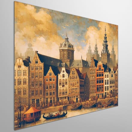 Kunstprint | Wanddecoratie | Dibond | 30 × 30 cm