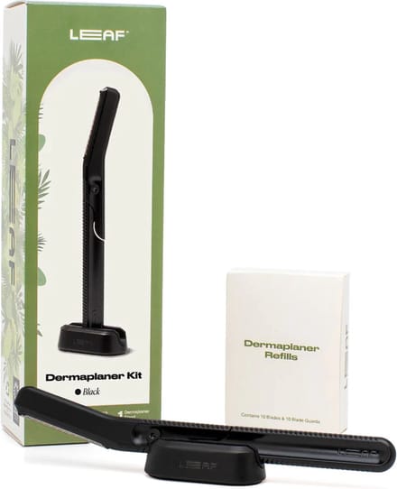 Leaf Dermaplaner Complete Set | Zwart