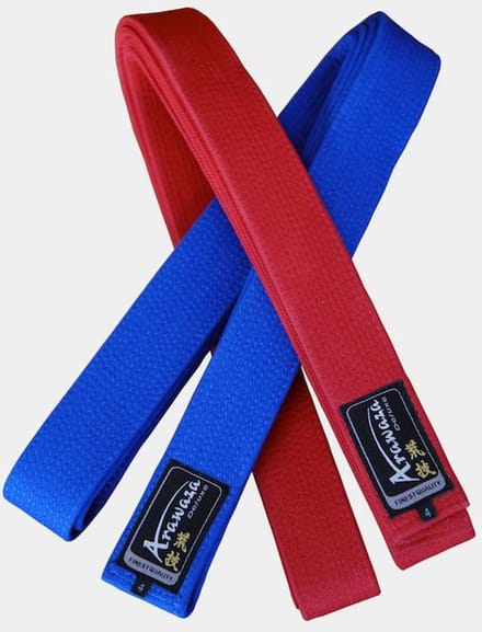 Karate-band WKF kata (competitie) Arawaza | rood of blauw
