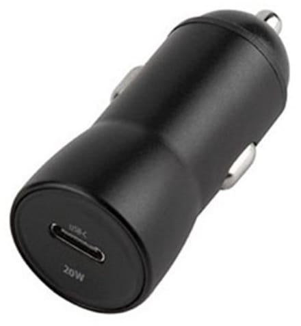 OneOne auto snellader USB C. 20W lader. Autolader adapter past op Apple iPhone 13 Mini, iPhone 13 Pro, iPhone 13 Pro Max, iPhone 14, iPhone 14 Plus, iPhone 14 Pro, iPhone 14 Pro Max