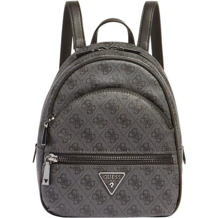 GUESS vrijetijdsrugzak rugzak Manhattan II Backpack Coal Logo donkergrijs
