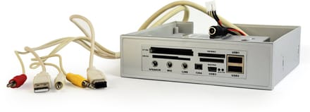 USB 2.0 Multi front panel met