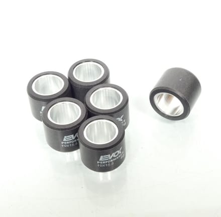 Evok Iron Drive Cvt 19 X 15.5 Mm 5g Variatorrollen Transparant 19 x 15.5 mm / 5 g