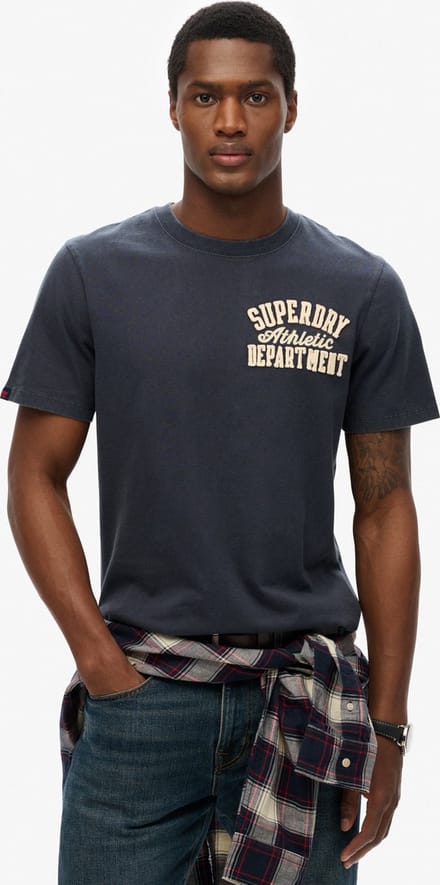Superdry VINTAGE ATHLETIC TSHIRT Heren T-shirt