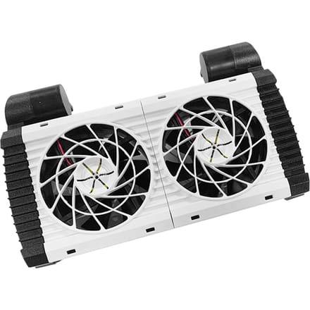 Aquarium Koelventilator 2/4 Hoofd Aquarium Chillers Koelventilator Windsnelheid Verstelbare Aquarium EU 2 Fans black
