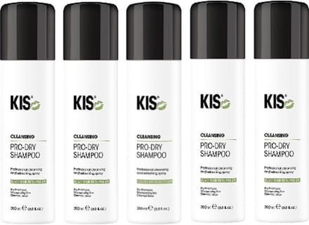 KIS - Cleansing Pro Dry Shampoo - voordeelverpakking - 5 x 200ml