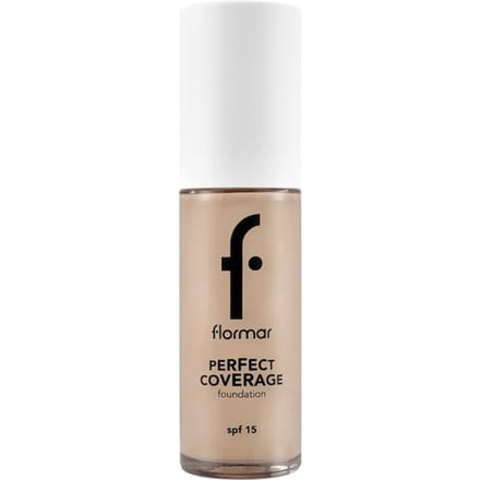 Flormar Foundation Perfecte dekking SPF 15 Vloeibare foundation Dames 30 ml