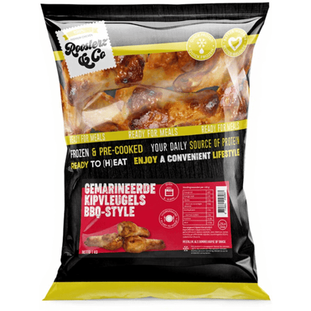 Roosterz&Co Gewone BBQ Wings - 1 kg