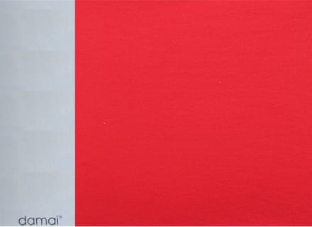 Damai Double Jersey Hoeslaken - Ledikant - 60x120 cm - Red