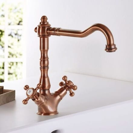 Kronenbach IOTA 2.0 two-handle sink faucet 54914RMKB