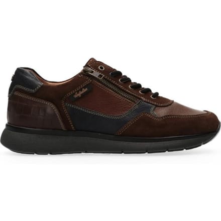 Heren Sneakers Australian Dakota Width H Cognac - Maat 42