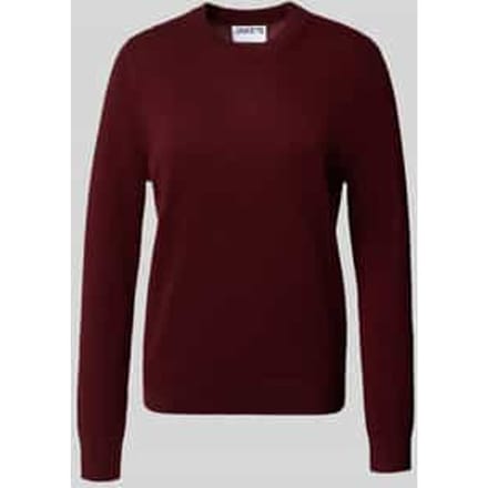Gebreide pullover van kasjmier met ronde hals