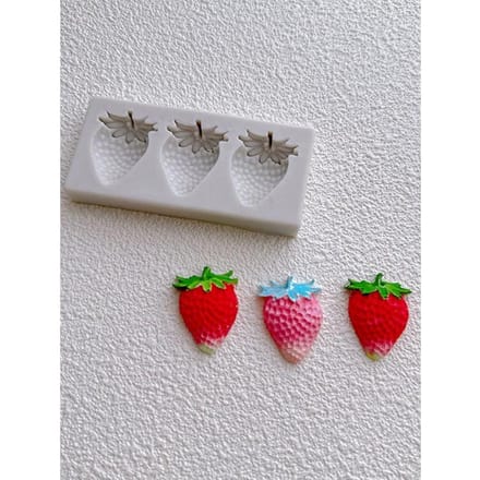 Moule en Silicone Fraise Triple one-size