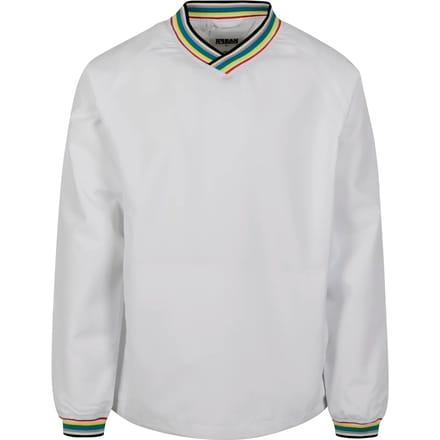 Urban Classics - Warm Up Pull Over Sweater/trui - M - Wit