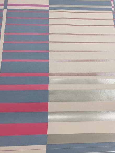Rasch - Vliesbehang - 78670 - 10x0,53 m - blauw/wit met diverse designs