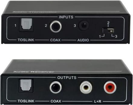 Vivolink VLEXTA170 audio/video extender AV-zender & ontvanger Zwart