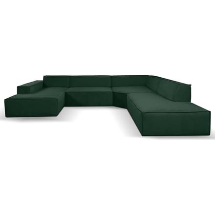 U-bank Firenze rechts velvet | NADUVI Collection
