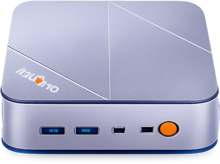 Ninkear M8 Mini PC - AMD Ryzen 7 8745HS - Mini Desktop Computer met Dual 2.5G LAN - Compact en Krachtig - Windows & Ubuntu - Windows 11 Pro - Grijs
