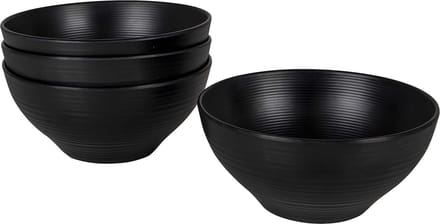 Bo-Camp - Industrial - Kom - Orville - 4 Stuks - Zwart