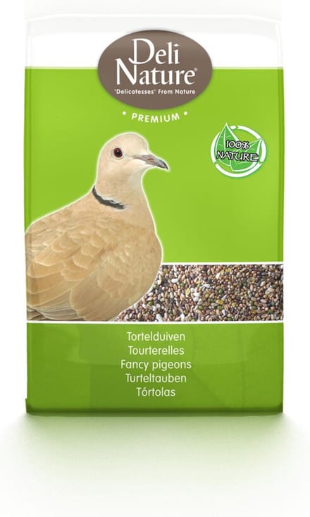 4x Deli Nature Premium Tortelduif 4 kg